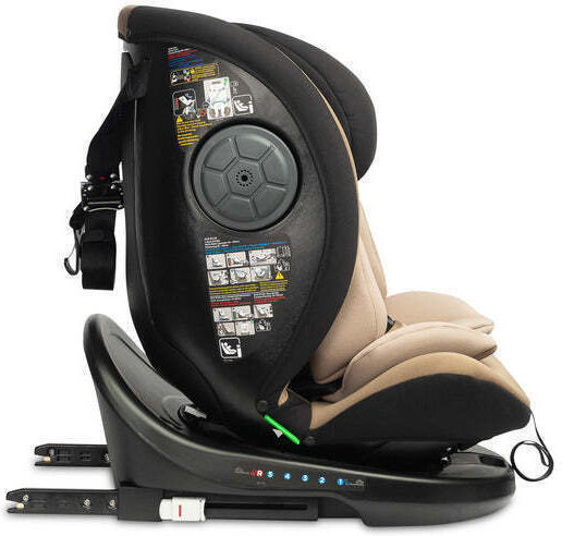 Caretero Mokki Baby Car Seat i-Size with Isofix Beige 0-36 kg