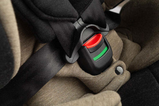 Caretero Turox Baby Car Seat i-Size with Isofix Khaki 0-36 kg