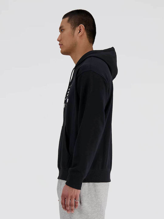 Sweatshirt with Hood Black