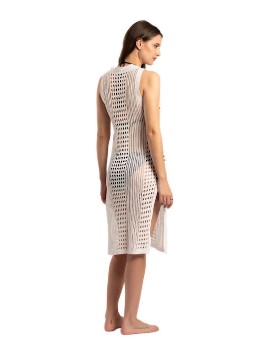 Admas Women's Dress Beachwear Ecru