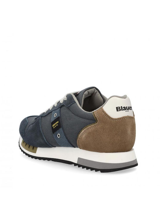 Blauer Herren Sneakers Blau