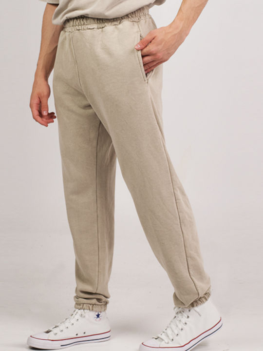 Shaikko Herren-Sweatpants Braun