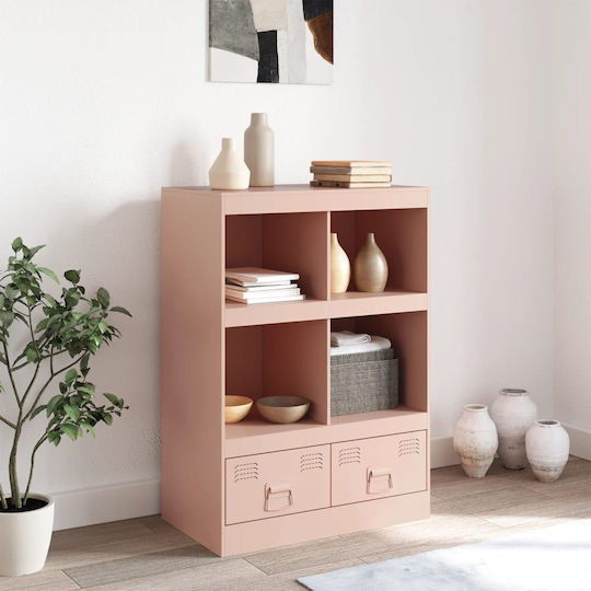 Bücherei Rosa 67x39x95cm