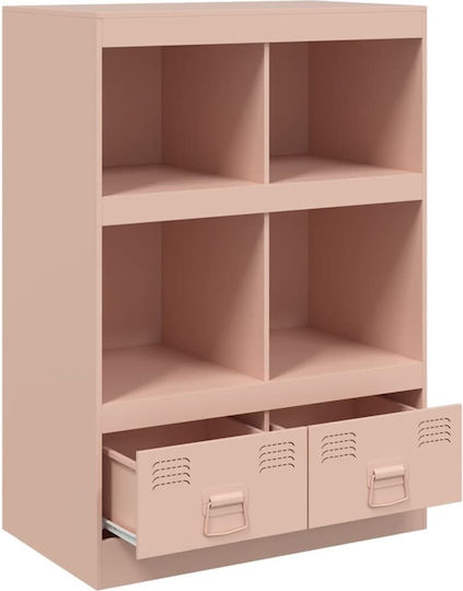 Bücherei Rosa 67x39x95cm