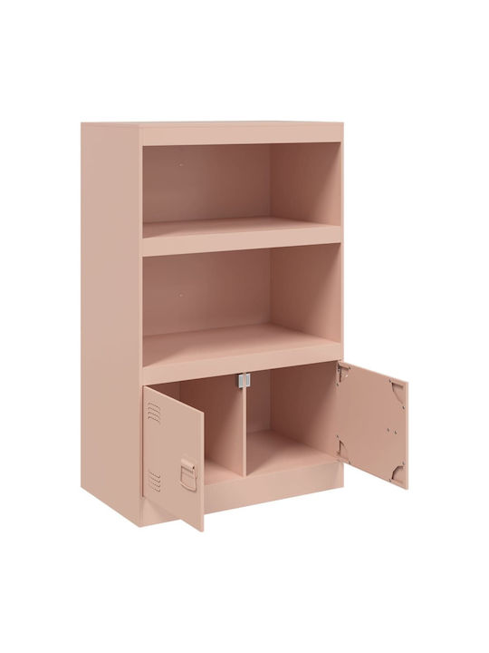 Βιβλιοθήκη Ροζ 67x39x107εκ.