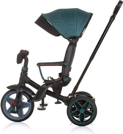 Chipolino Derby Pliabil și Tricicletă Pentru Copii Pentru 18 Luni Teal