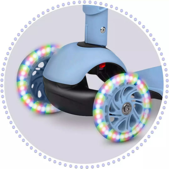 Ricokids Παιδικό Πατίνι Todi Τρίτροχο με Κάθισμα Μπλε