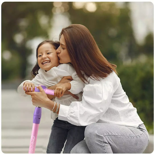 Ricokids Kids Scooter Piko 3-Wheel Violet - Pink