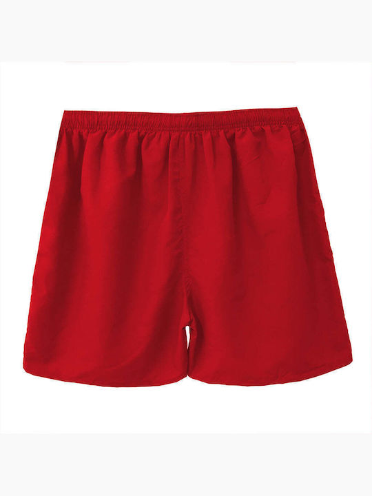 Ustyle Men's Swimwear Bermuda red