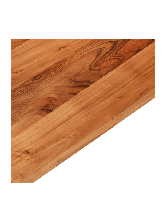 vidaXL Quadratisch Tischoberfläche aus Massivholz Acacia 70x70x2.5cm 370932 1Stück