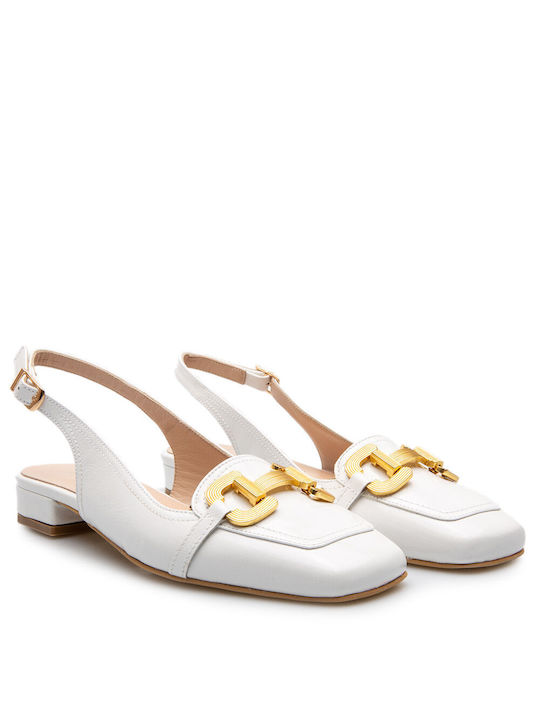 Labrini Ballerinas White