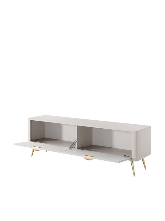 Έπιπλο Τηλεόρασης Lante Μπεζ Μ163xΠ38xΥ51cm