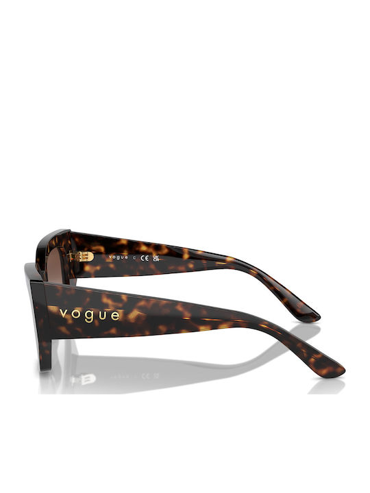 Vogue Feminini Ochelari de soare cu Maro Tortoise Cadru și Maro Degrade Lentilă VO5583S W65613
