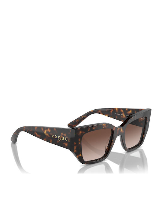 Vogue Feminini Ochelari de soare cu Maro Tortoise Cadru și Maro Degrade Lentilă VO5583S W65613