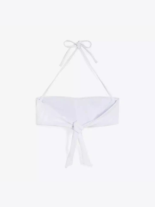 Freddy Strapless Bikini White