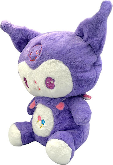 Λούτρινο Sanrio Kuromi Hello Kitty 50cm 1440-24103 Μωβ