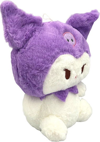 Λούτρινο Sanrio Kuromi Hello Kitty 20cm 1440-1360-5 Μωβ