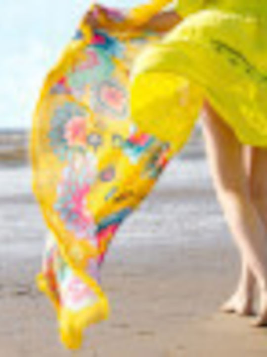 Pylones Red Women's Pareo Floral