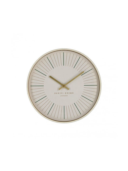 Bizzotto Whatever Wall Clock Plastic Green Ø30cm