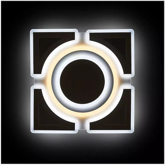 Plafonieră de Tavan Albă cu LED Integrat