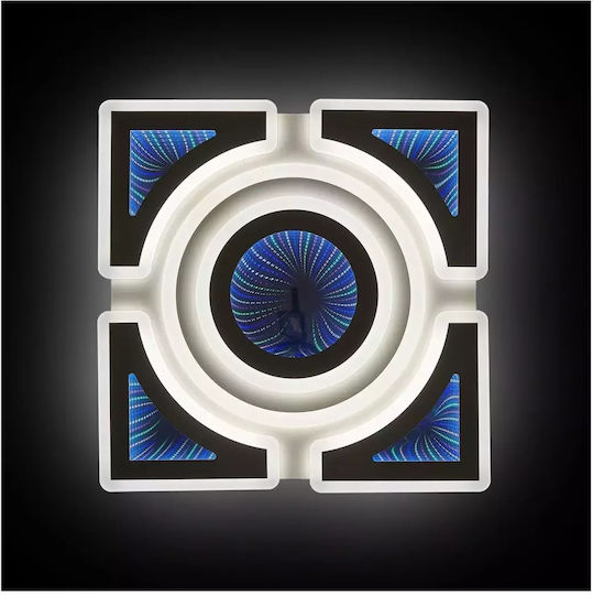 Plafonieră de Tavan Albă cu LED Integrat