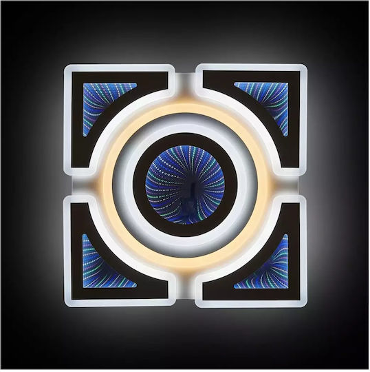 Plafonieră de Tavan Albă cu LED Integrat