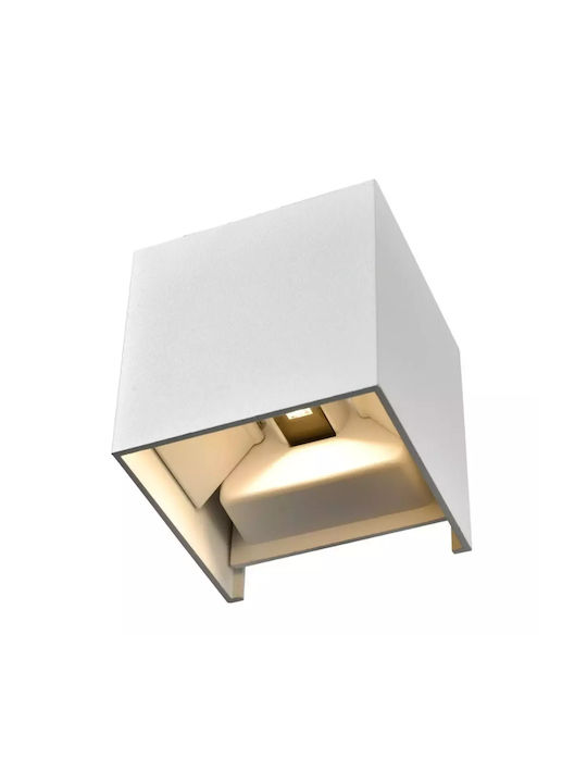 Modern Leuchte Wand mit Integrierter LED und Neutralweißes Licht