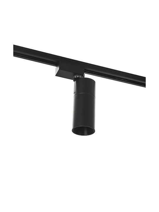 Single LED Cool White Spot in Black Color