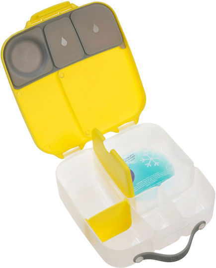 B.Box Пластмасово детско сетче за храна 2лт Жълт x x 7.3cm