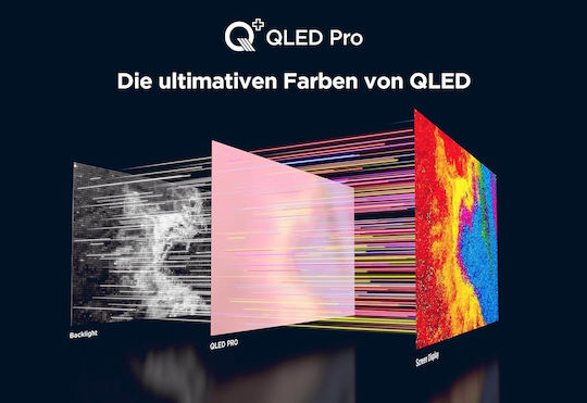 TCL Smart Τηλεόραση 55" 4K UHD QLED T7B HDR (2024) 55T7B
