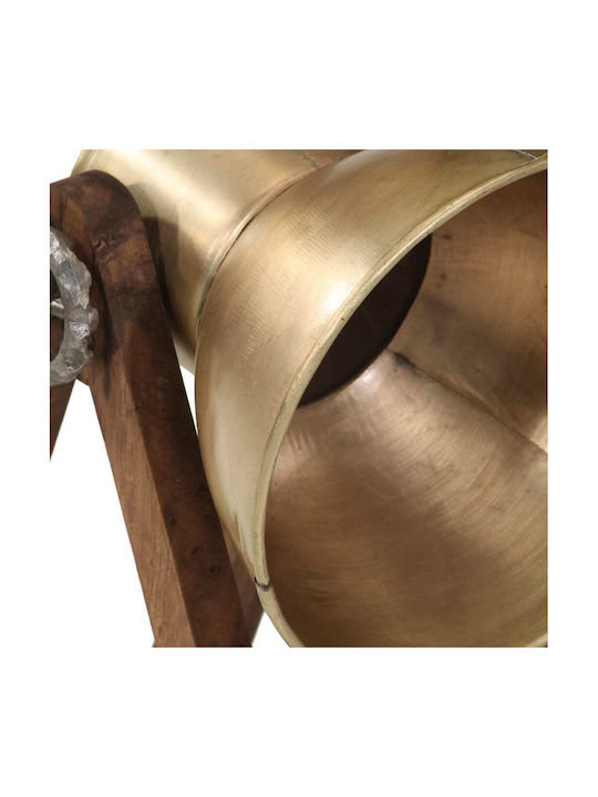 vidaXL Decorative Lamp Furniture Lamp with Socket for Bulb E27 Bronze