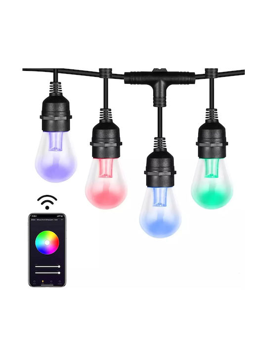 Luminiță Garland LED RGB