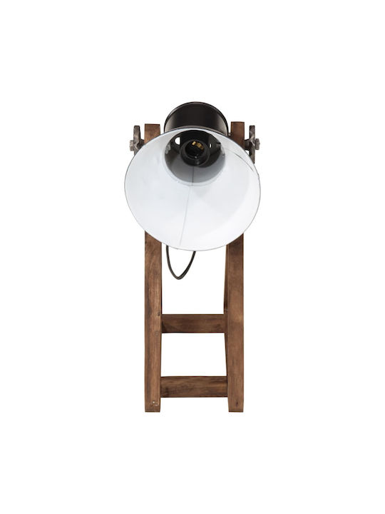 vidaXL Decorative Lamp Furniture Lamp with Socket for Bulb E27 Black