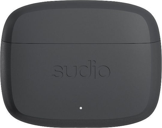 Sudio N2 Pro In-ear Bluetooth Handsfree Ακουστικά με Αντοχή στον Ιδρώτα και Θήκη Φόρτισης Μαύρα