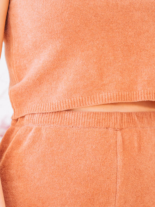 Femei Talie înaltă Pantaloni scurți Roz