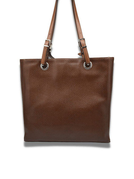 Silver & Polo Women's Bag Shoulder Tabac Brown