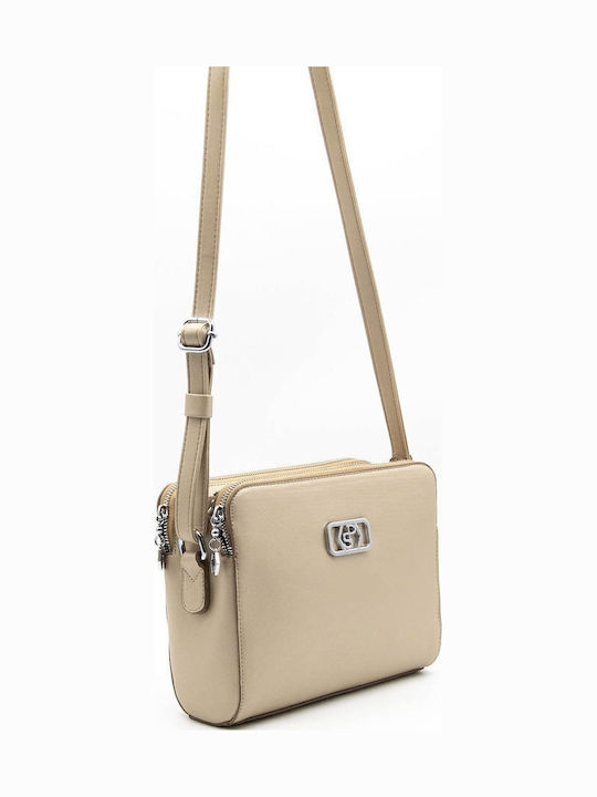 Damentasche Umhängetasche Beige