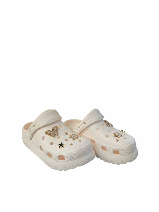 GaFashion Anatomisch Clogs Beige