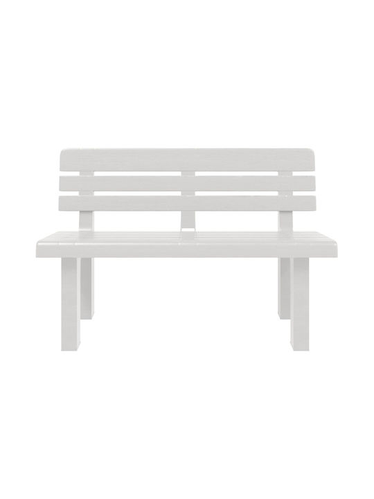 Bank Außenbereich aus Polypropylen 110x52x71cm