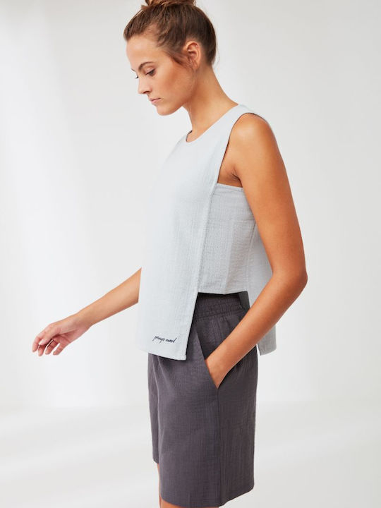 Women's Set with Shorts Gray