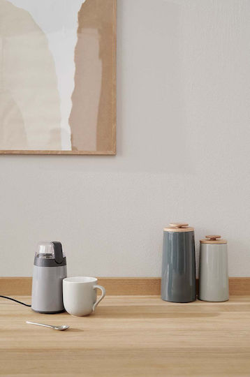 Stelton Ηλεκτρικός Μύλος Καφέ και Επίπεδα Άλεσης Καφέ