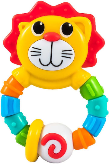 Infantino Lion Teether Teething Relief Rattle for 3 Months+