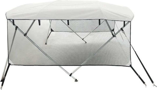 vidaXL L243xB200cm Gray Farbe