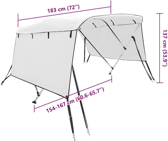 vidaXL Weiß Farbe