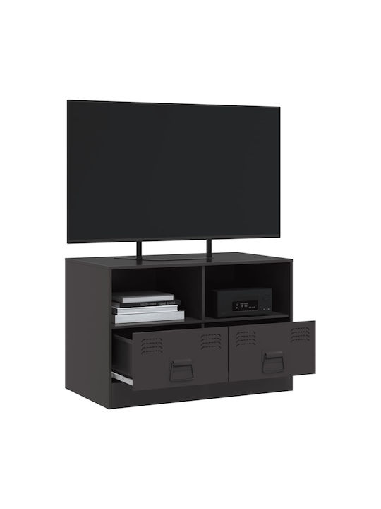 TV-Ständer Metall Schwarz M67xP39xH44cm