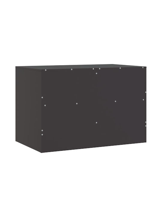 TV-Ständer Metall Schwarz M67xP39xH44cm