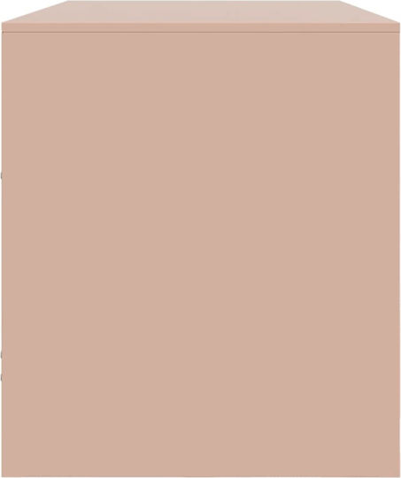 Έπιπλο Τηλεόρασης Μεταλλικό Ροζ Μ99xΠ39xΥ44cm