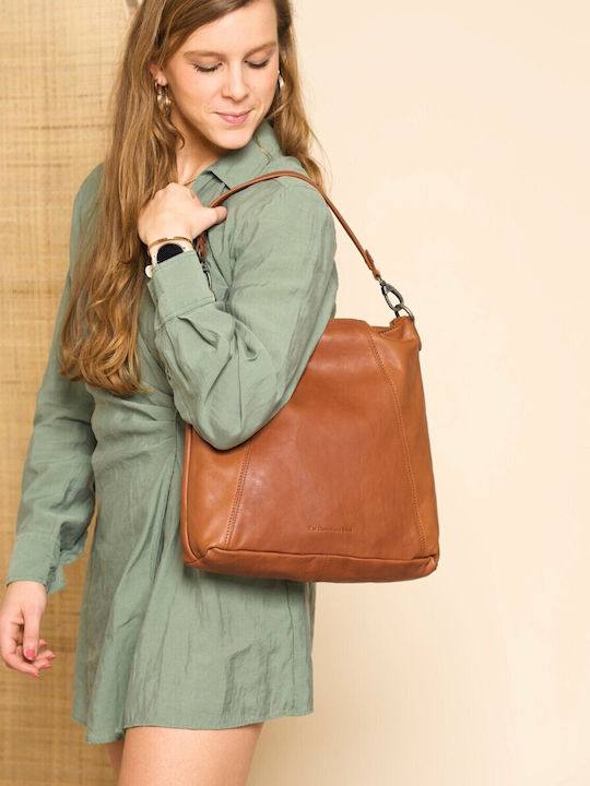 The Chesterfield Brand Leather Women's Bag Shoulder Khaki