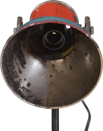vidaXL Floor Lamp H65xW35cm. with Socket for Bulb E27 Multicolour