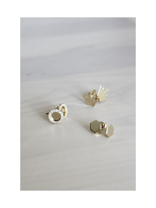 Earring Gold 14K Simple Lustre